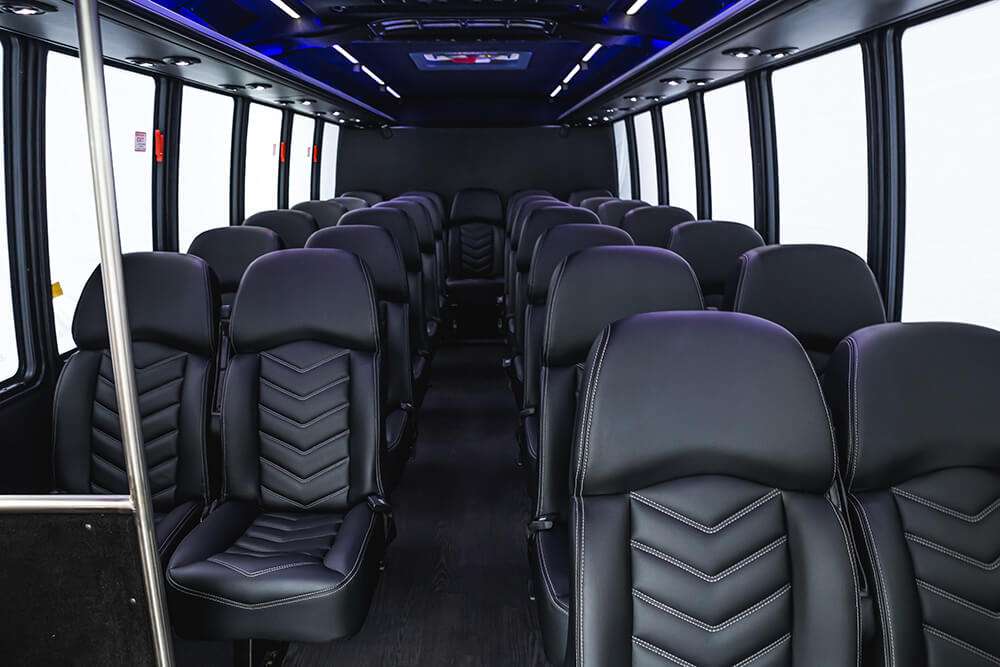 30 passenger luxury interior space