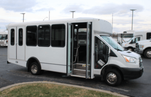 2019 eldorado world trans ford transit shuttle bus 1 1