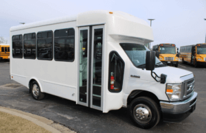 2023 ford e450 glaval universal 14 passenger new commercial bus 6