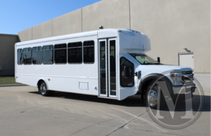 2022 ford f550 glaval 32 passenger overhead luggage new commercial bus 1.png