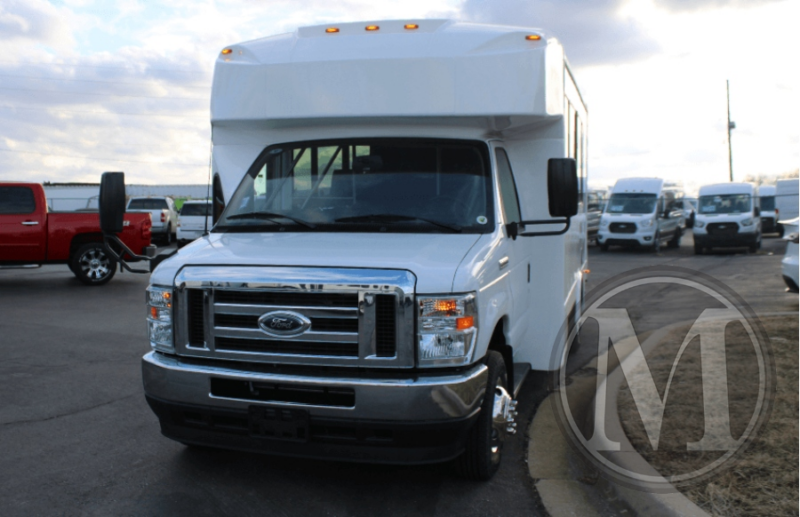 2023 ford e450 glaval universal 14 passenger rear luggage new commercial bus 6 1.png