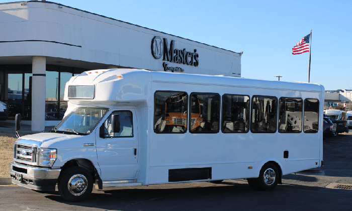 20 pass shuttle bus at masters transportation