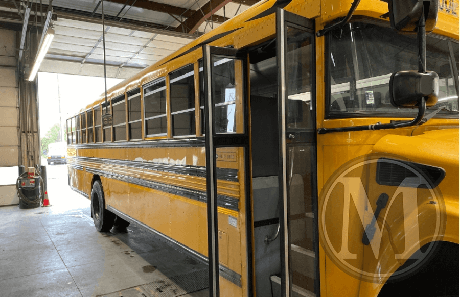2015 blue bird vision 71 passenger used school bus 1